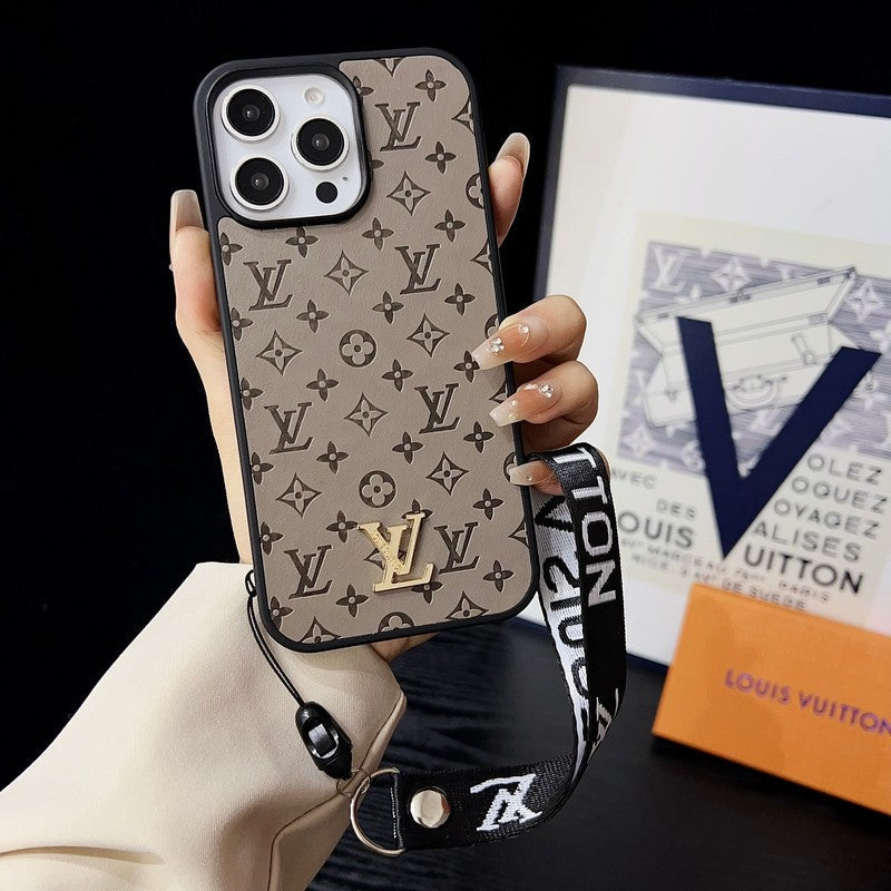 Luxury Brown Hand Chain iPhone Case mysite