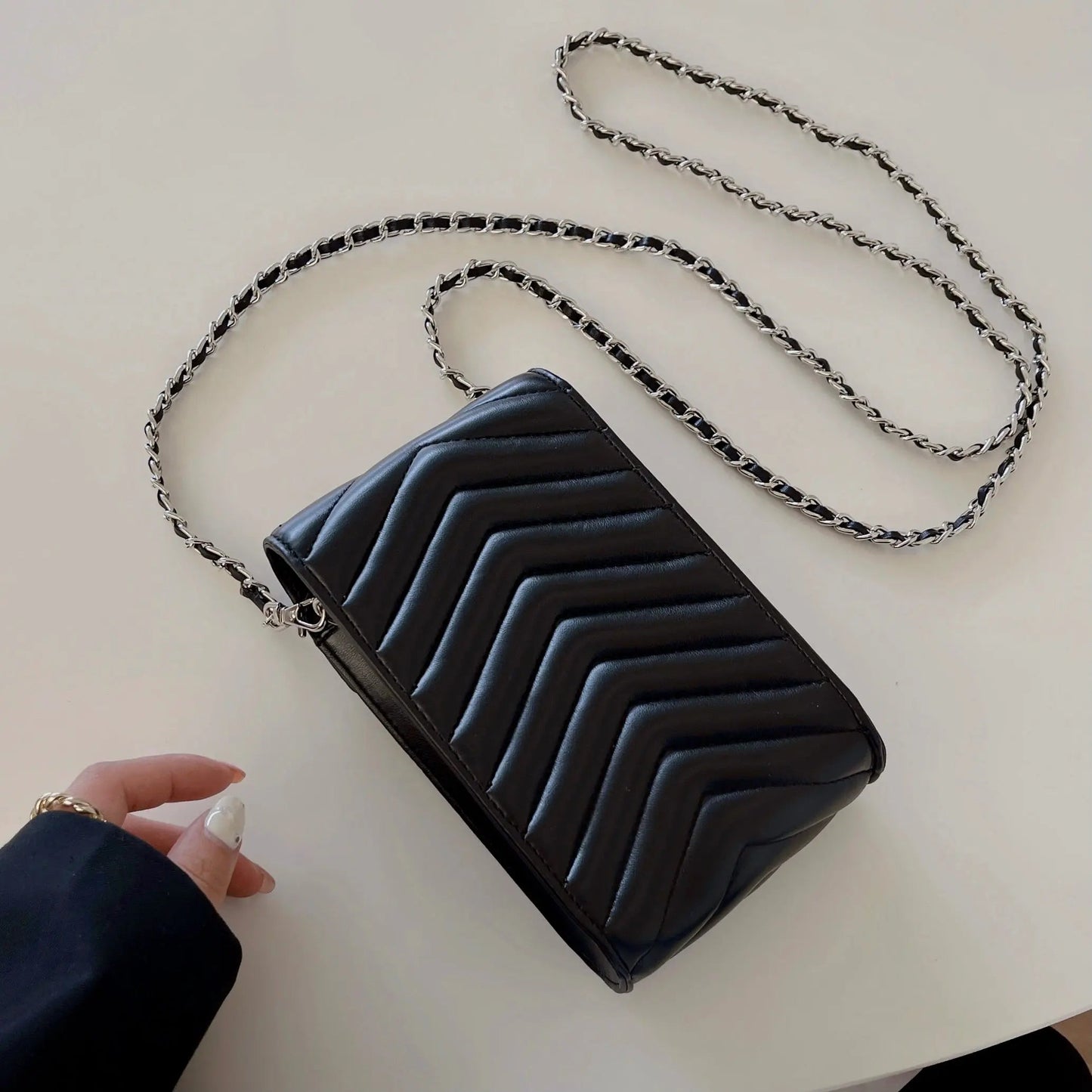 Crossbody Leather Phone Bag-18 mysite