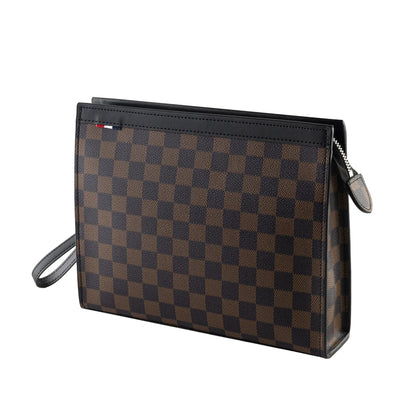 Vintage Check Leather Clutch-18 mysite