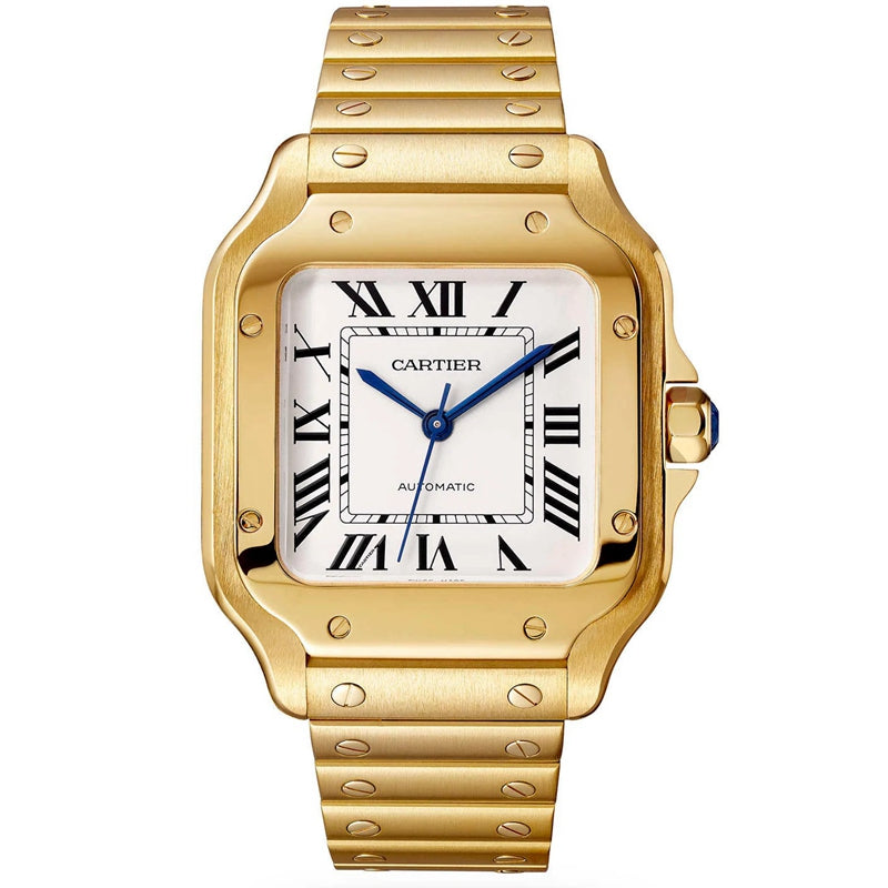 Replica Santos 904l Stainless Steel Automatic Mechanical Watch 39mm/35mm WGSA0030-1