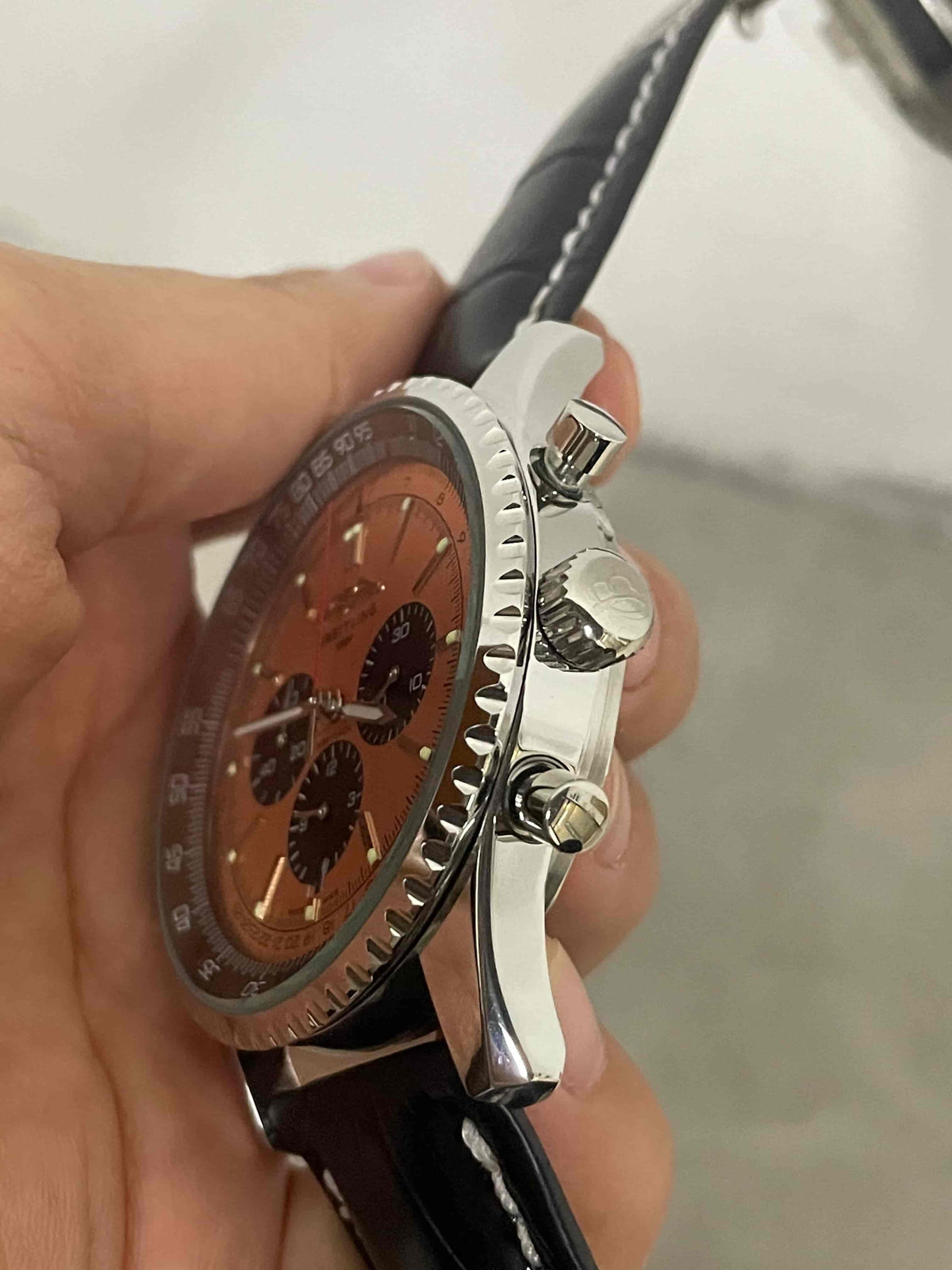 Replica Stainless Steel Japanese Vk Quartz Movement Watch BL229
