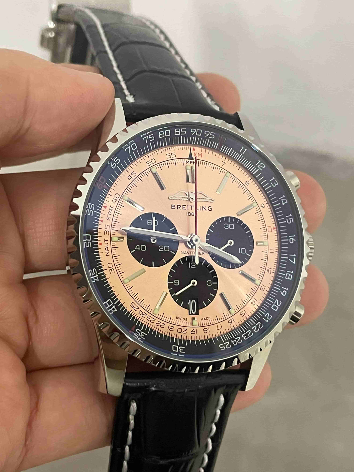 Replica Stainless Steel Japanese Vk Quartz Movement Watch BL229