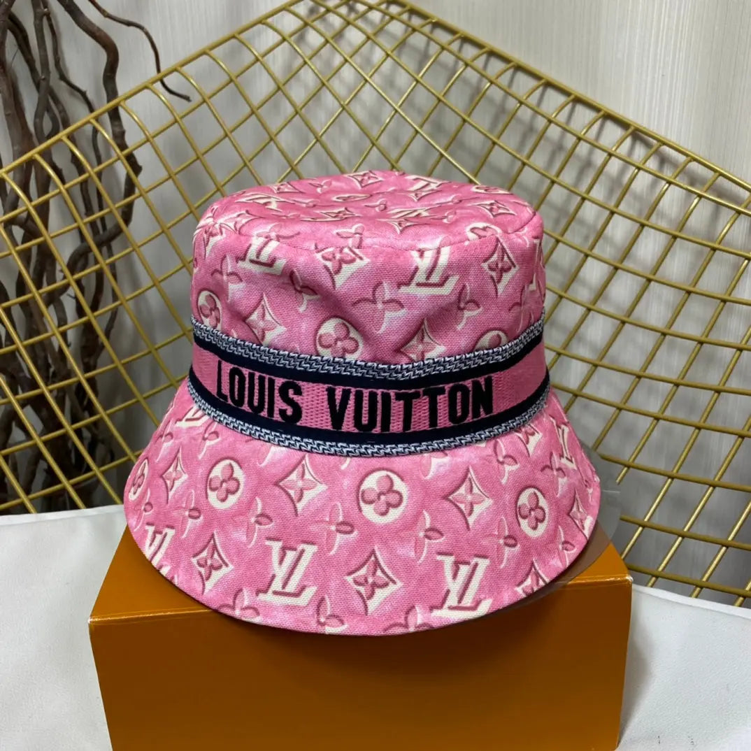 Luxury Monogram Webbing Bucket Hat-s2 mysite