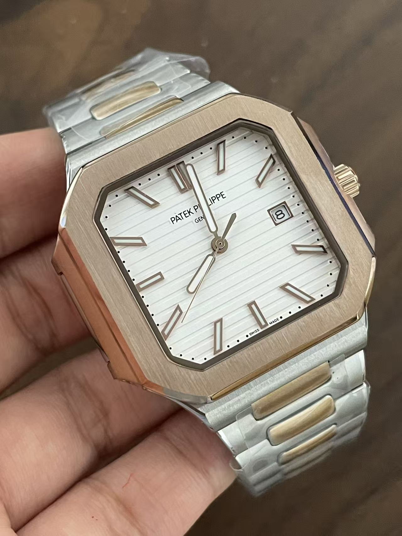 Replica CUBITUS Stainless Steel Automatic Mechanical Watch 45mm
