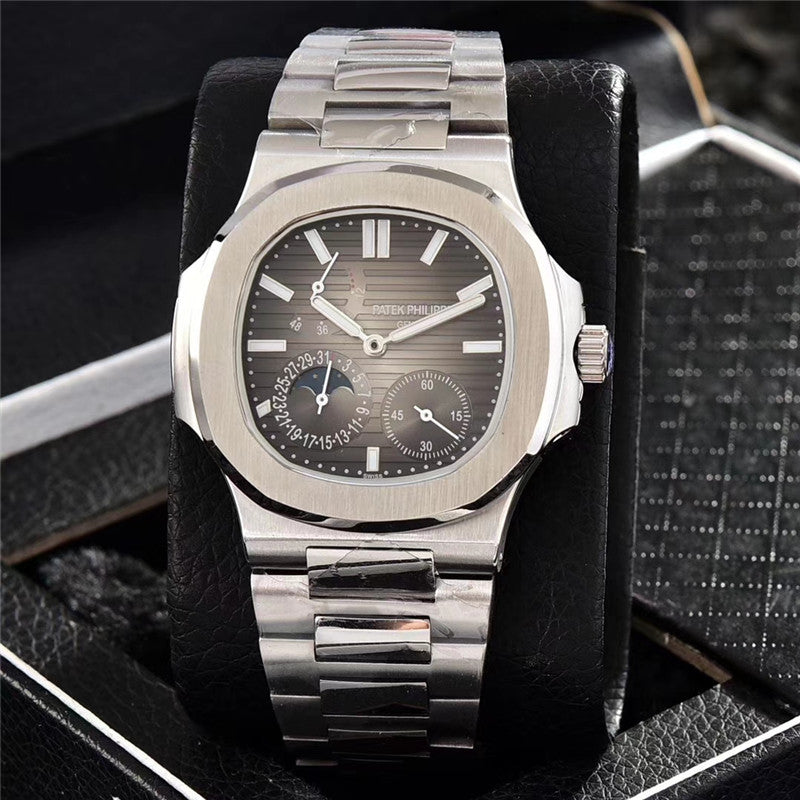 Moonphase Nautilus 904l Stainless Steel Automatic Mechanical Watch 39MM
