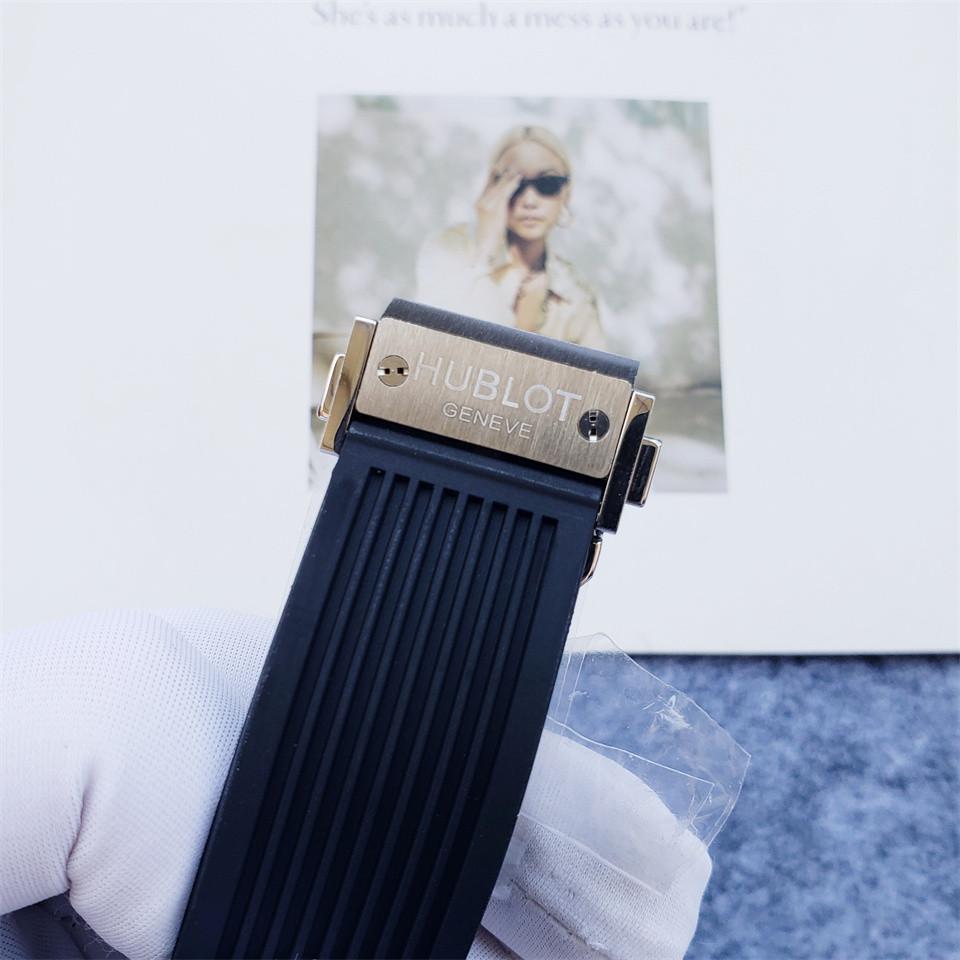 Luxury VK Quartz Movement Watch for Men Chronograph Wristwatch Stainless Steel Leather Strap
