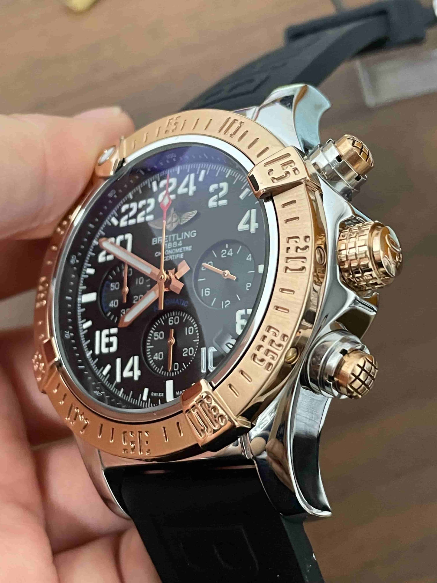 Replica Stainless Steel Japanese Vk Quartz Movement Watch BL243
