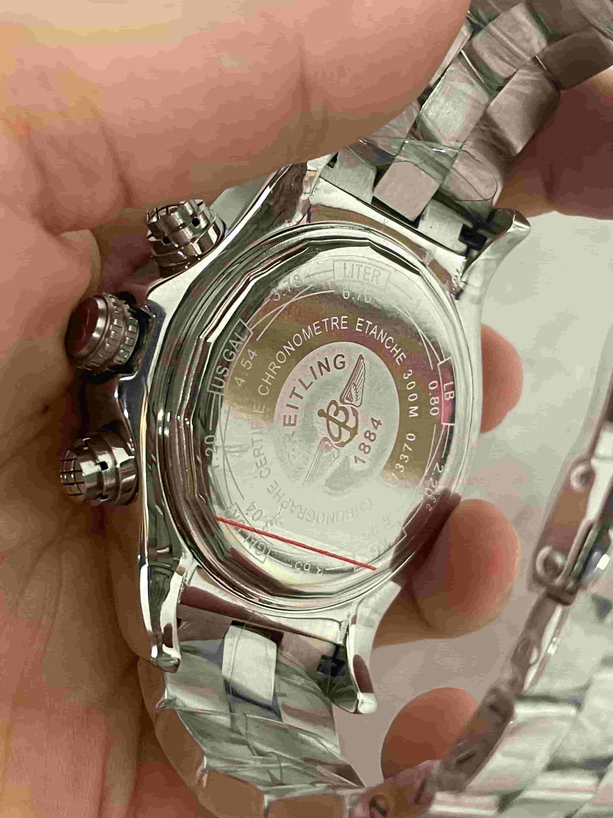 Replica Stainless Steel Japanese Vk63 Quartz Movement Watch BL81