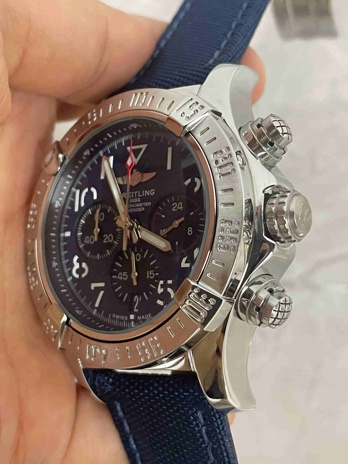 Replica Stainless Steel Japanese Vk63 Quartz Movement Watch BL79