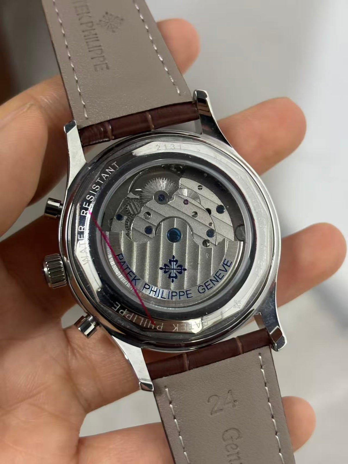 Replica Moon Phase Stainless Steel Automatic Mechanical Watch 40mm