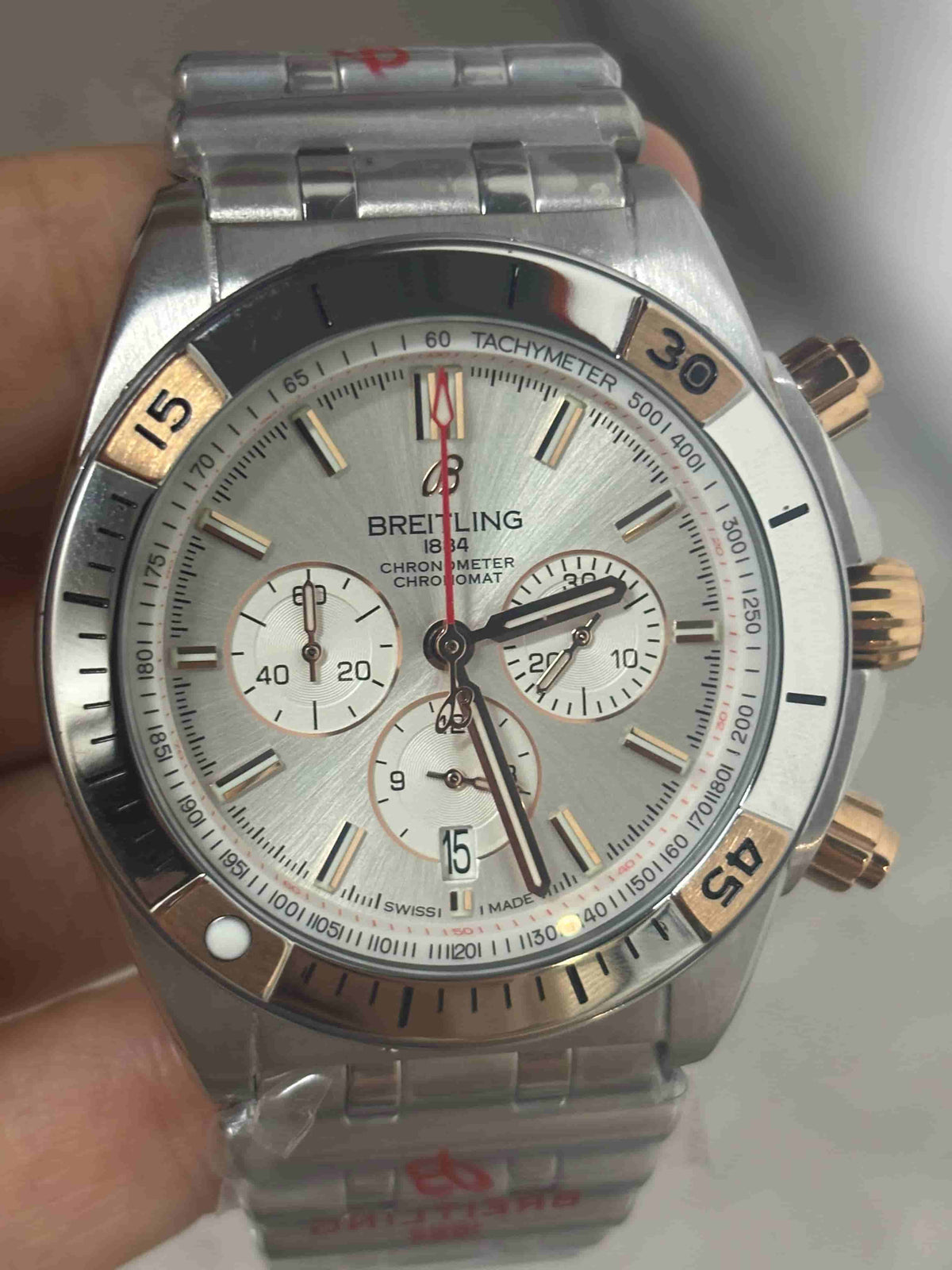 Replica Stainless Steel Japanese Vk Quartz Movement Watch  BL186