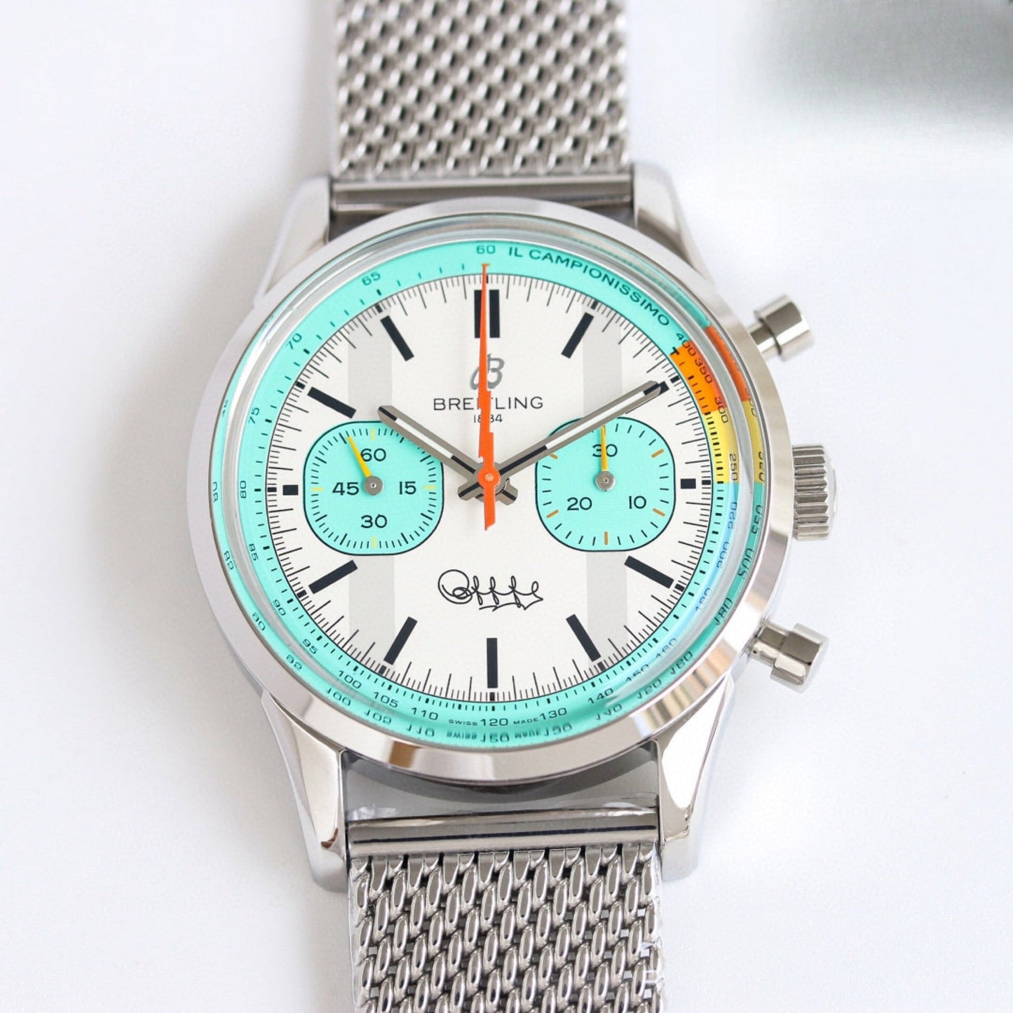 Replica Top time Stainless Steel Quartz Movement Watch