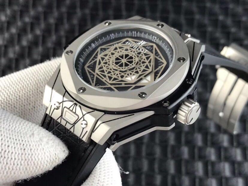 Luxury Automatic Mechanical Watch for Men Stainless Steel Leather Strap Wristwatch