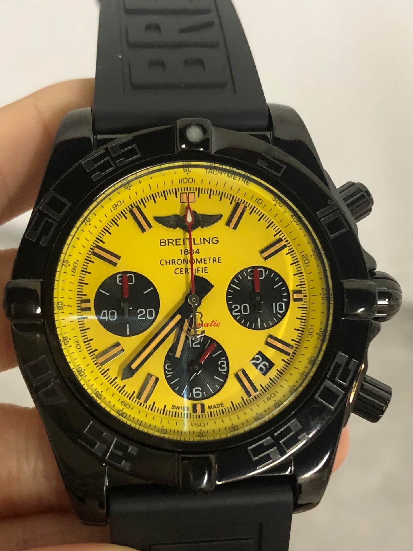 Replica Stainless Steel Japanese Vk63 Quartz Movement Watch BL09