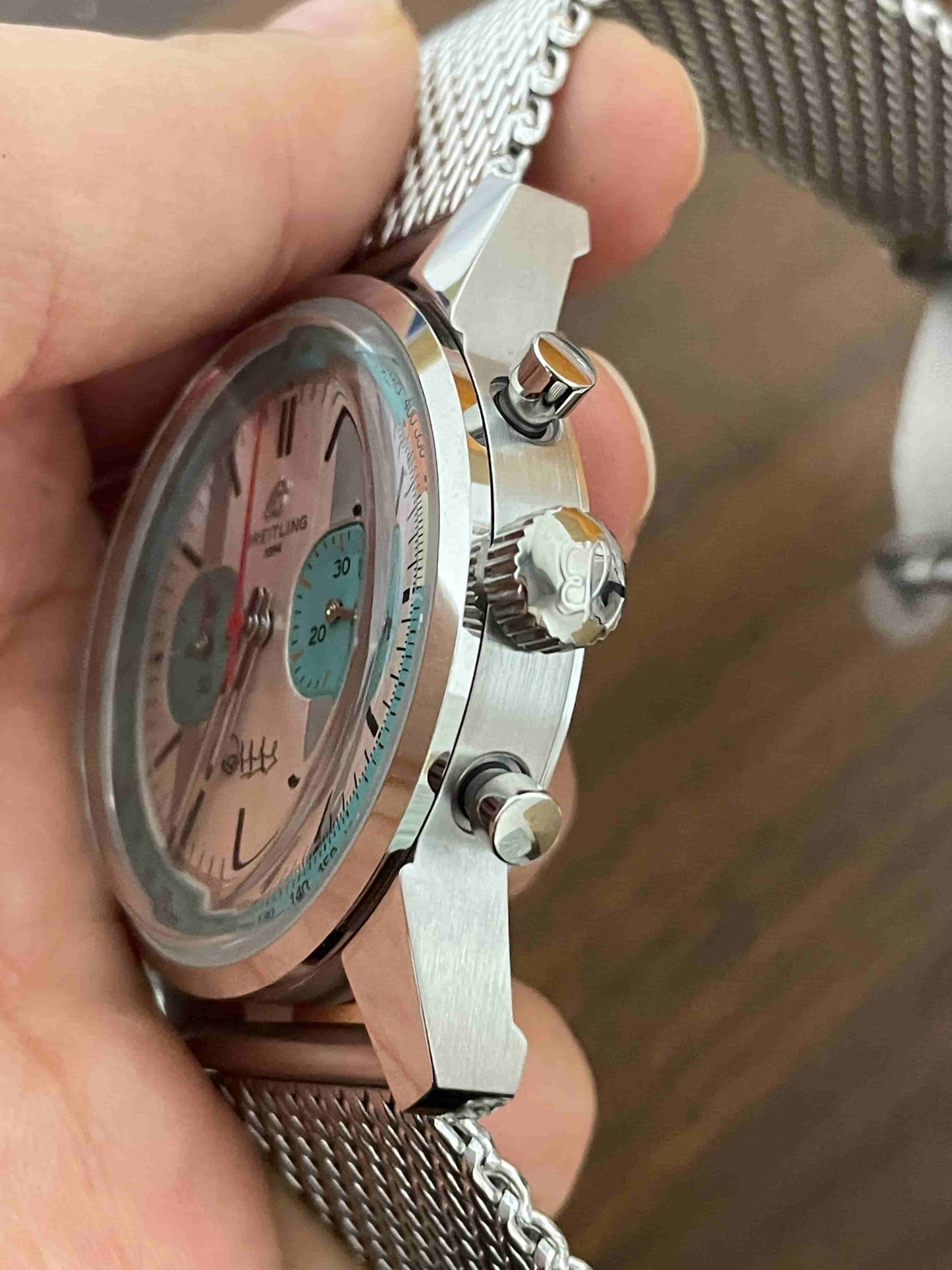 Replica Stainless Steel Japanese Vk Quartz Movement Watch BL247
