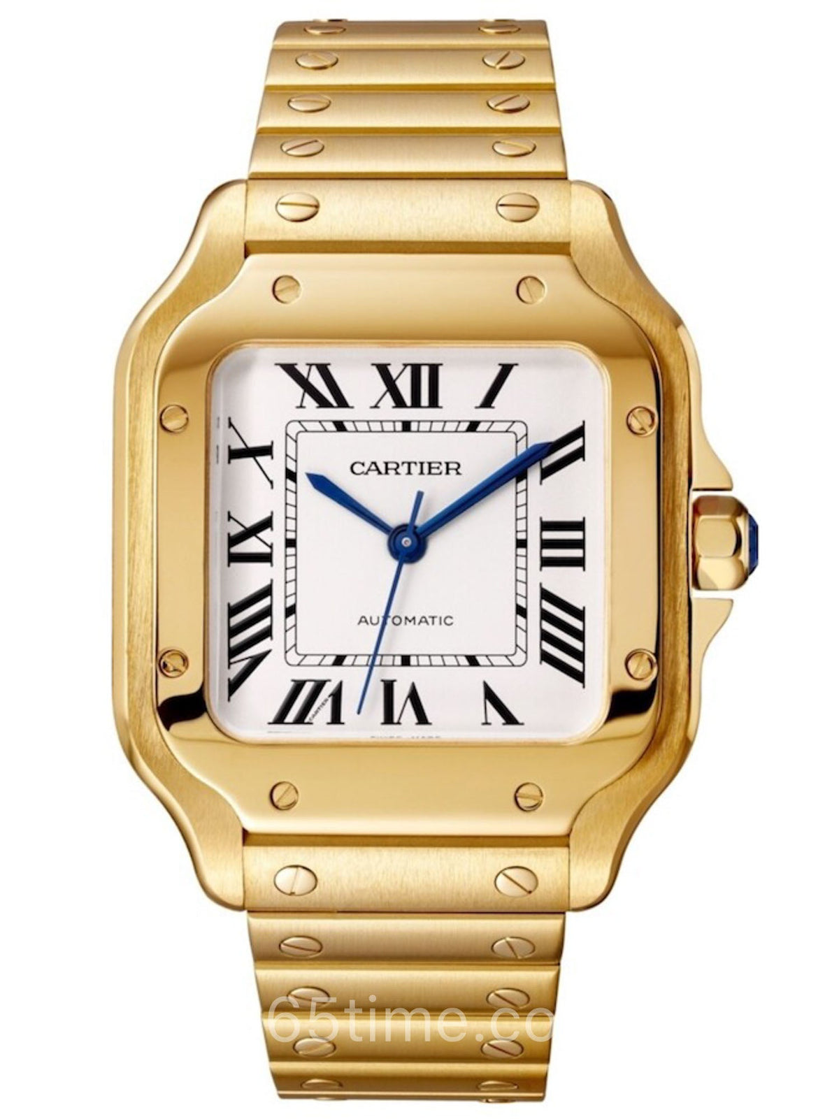 Replica Santos 904l Stainless Steel Automatic Mechanical Watch 39mm-1