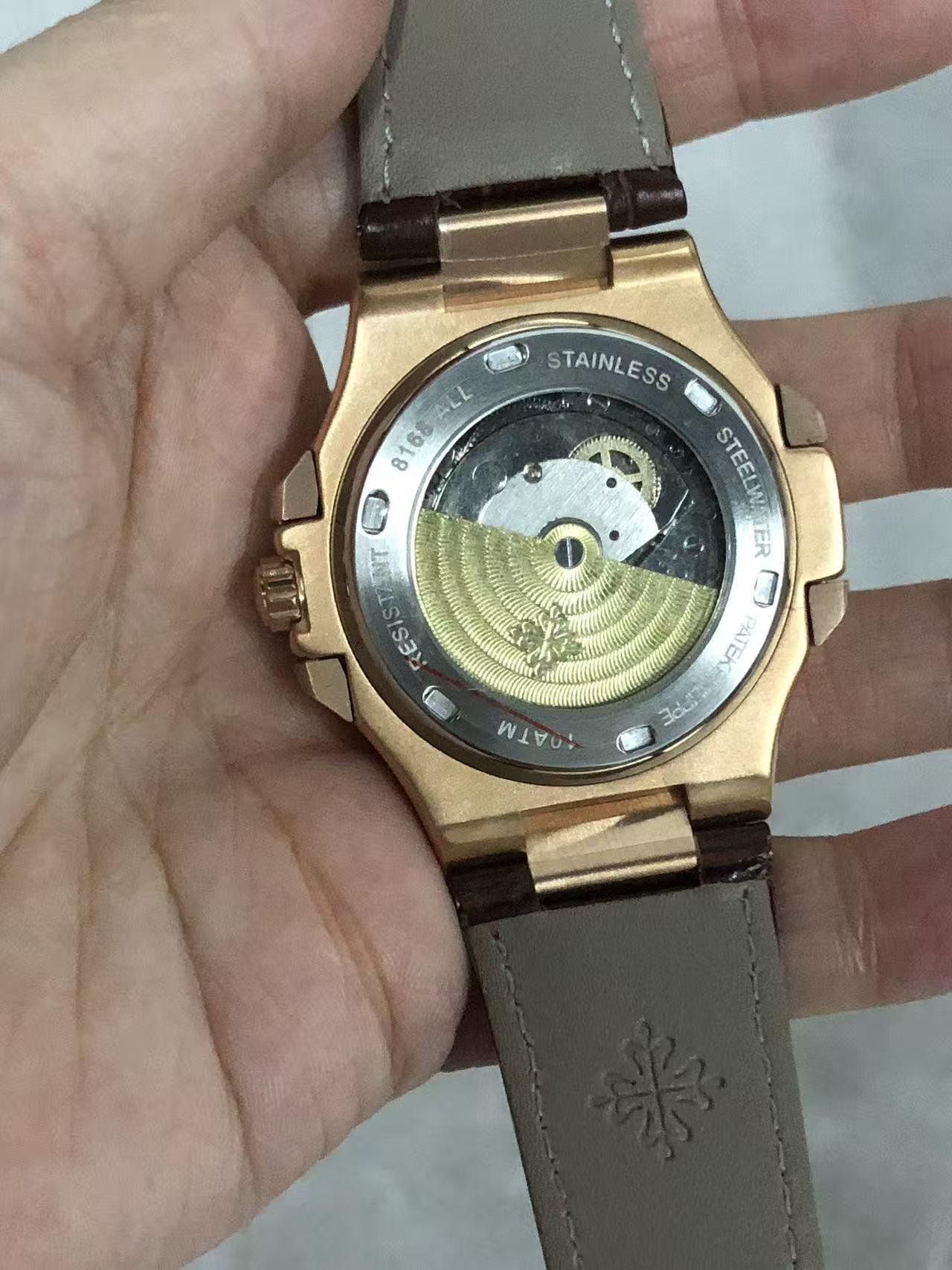Replica NAUTILUS Stainless Steel Automatic Mechanical Watch 40mm