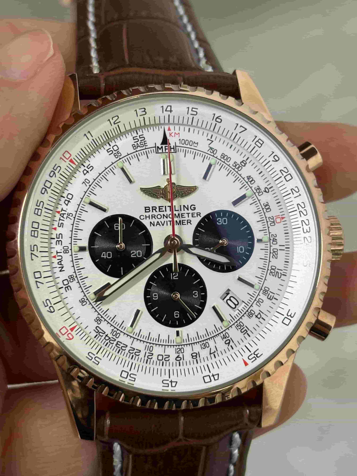 Replica Stainless Steel Japanese Vk Quartz Movement Watch BL173