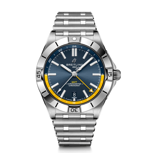 Replica Chronomat Automatic GMT Mechanical Stainless Steel 46mm Mens Watches A323981A1C1A1