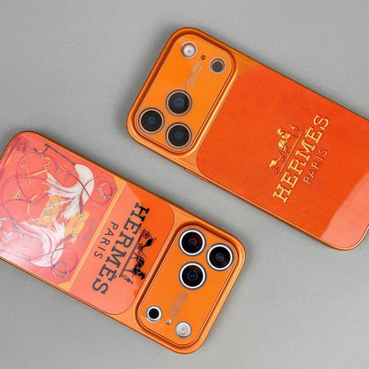 H Luxury Orange Series iPhone Case-s2 mysite
