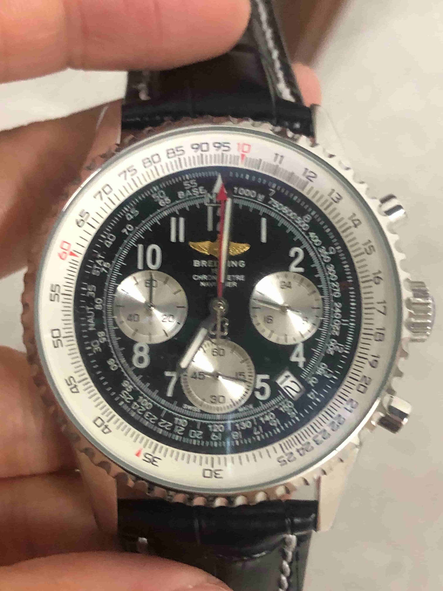 Replica Stainless Steel Japanese Vk63 Quartz Movement Watch BL53