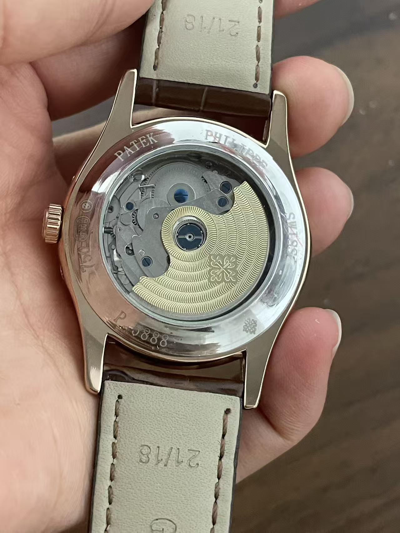 Replica 5205R 904l Stainless Steel Automatic Mechanical Watch 40mm