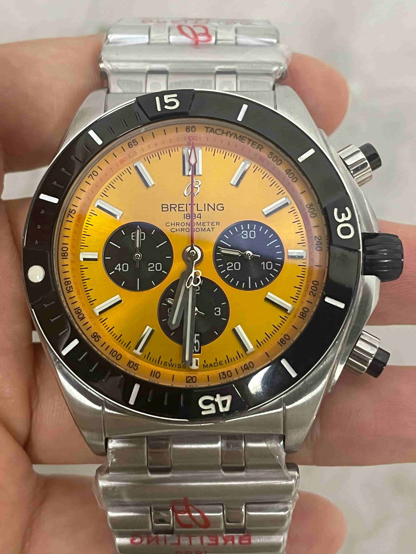 Replica Stainless Steel Japanese Vk63 Quartz Movement Watch BL99
