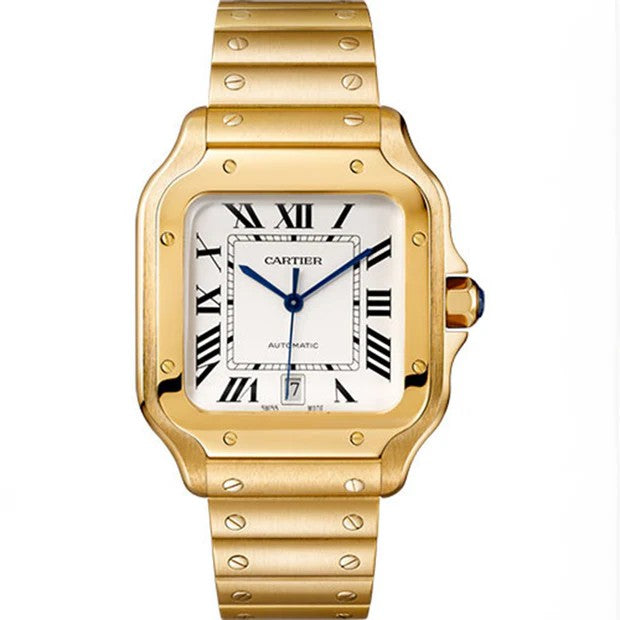 Replica Santos 904l Stainless Steel Automatic Mechanical Watch 39mm/35mm WGSA0030-1