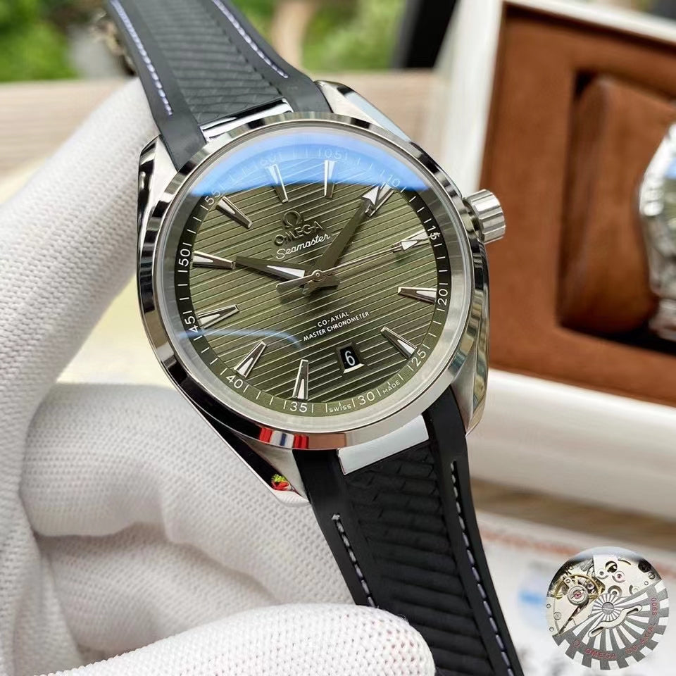Automatic Mechanical Watch Replica Rubber Belt 062210-1