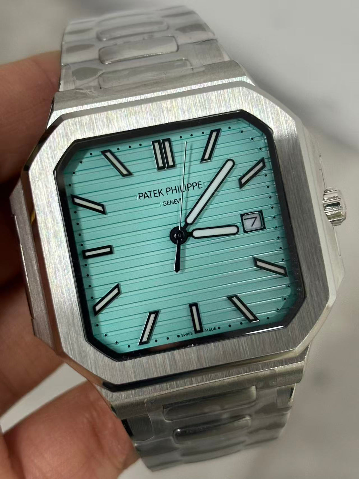 Replica CUBITUS 5821/1A-001 Stainless Steel Automatic Mechanical Watch 45mm