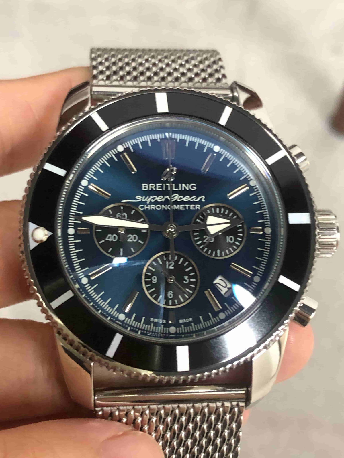 Replica Stainless Steel Japanese Vk63 Quartz Movement Watch BL52