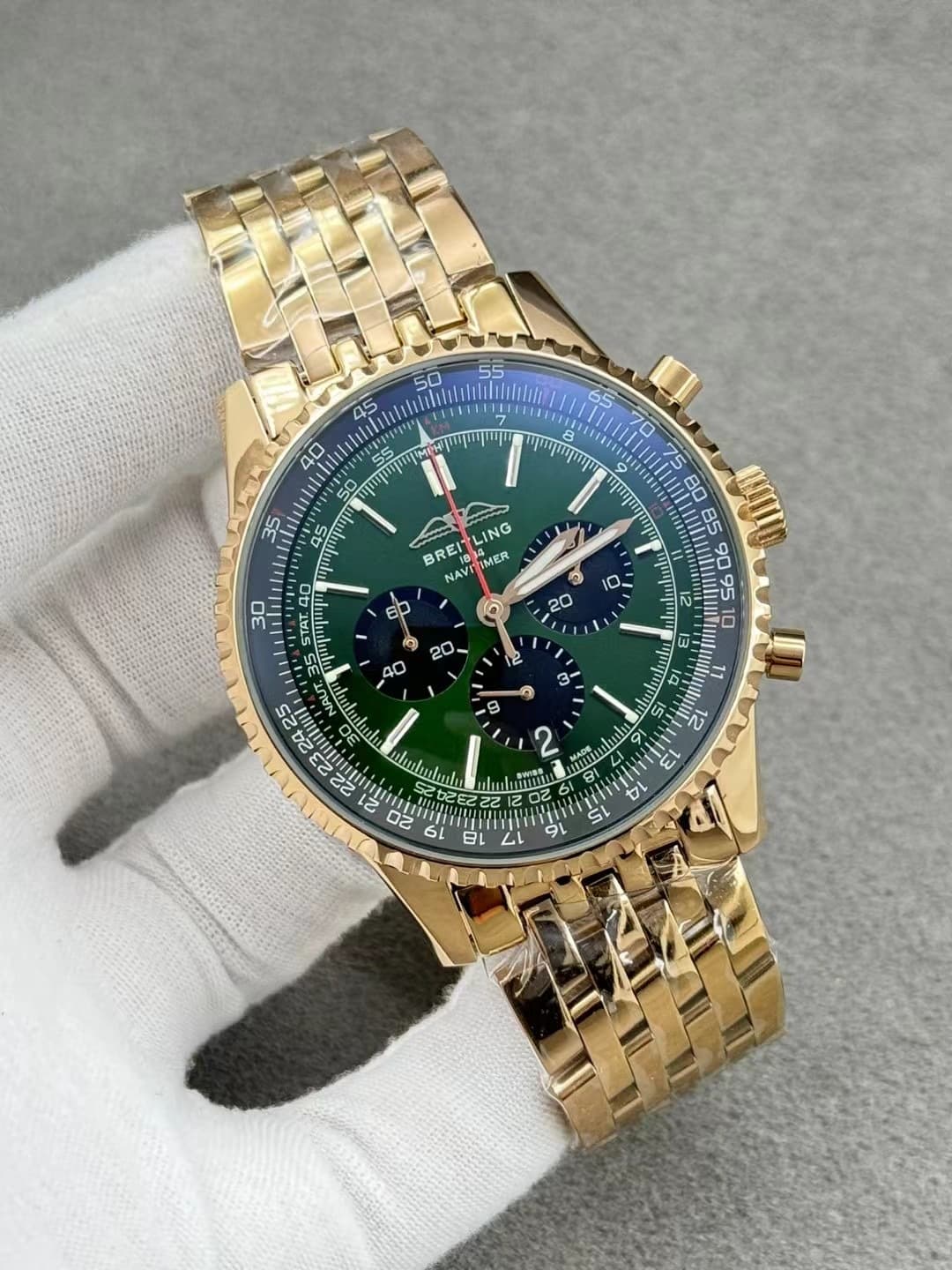 Replica Stainless Steel Japanese Vk63 Quartz Movement Watch BL119