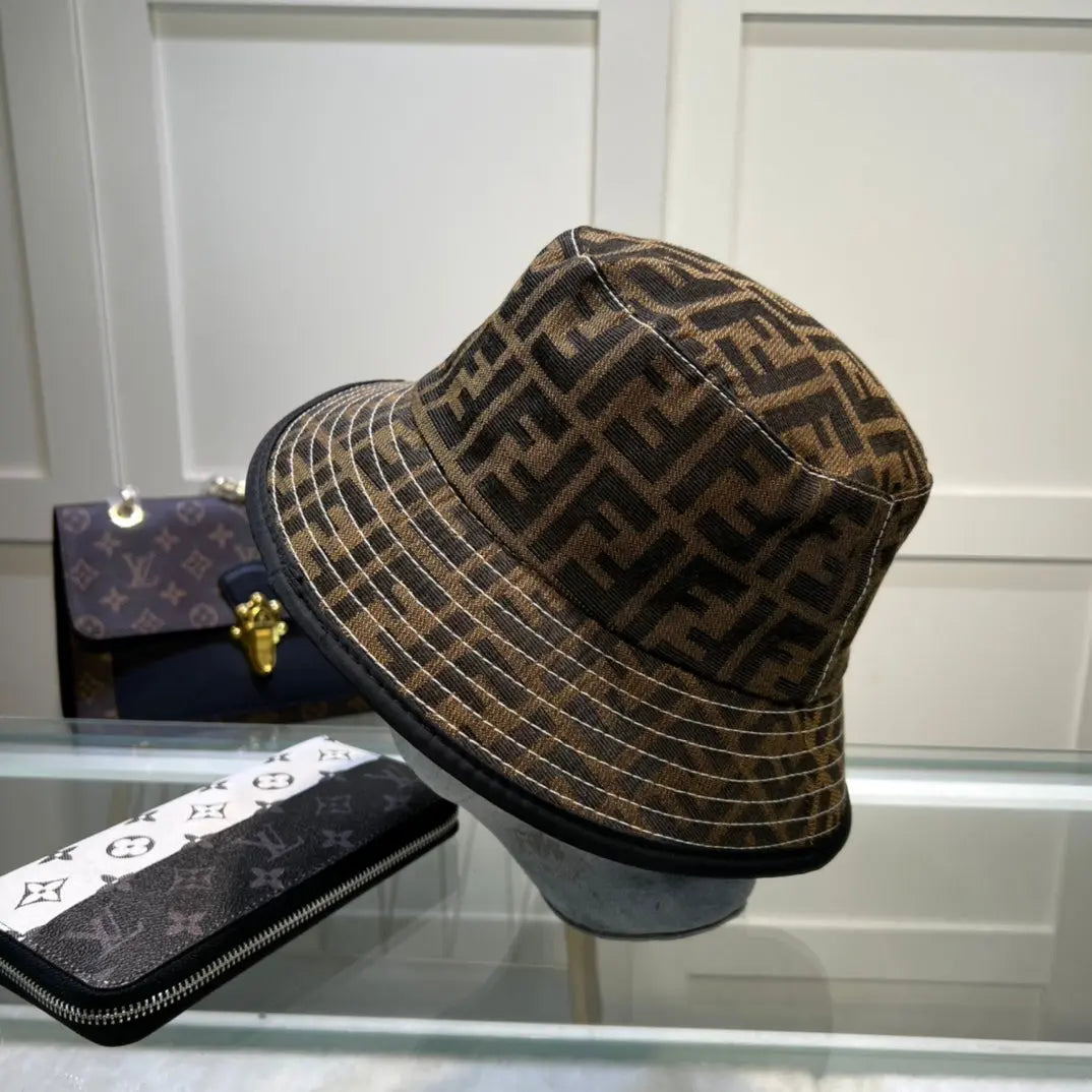 Luxury FF Monogram Bucket Hat-s2 mysite