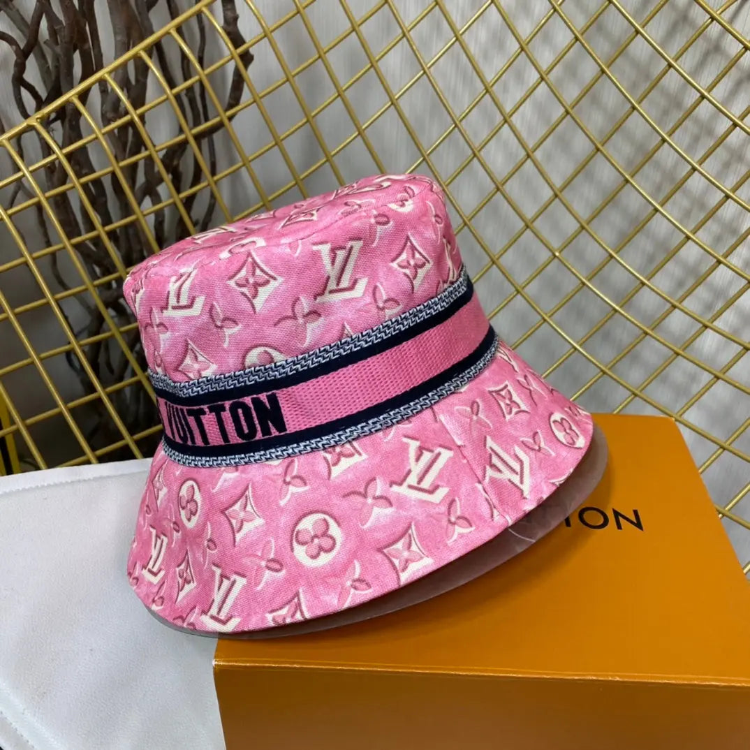 Luxury Monogram Webbing Bucket Hat-s2 mysite
