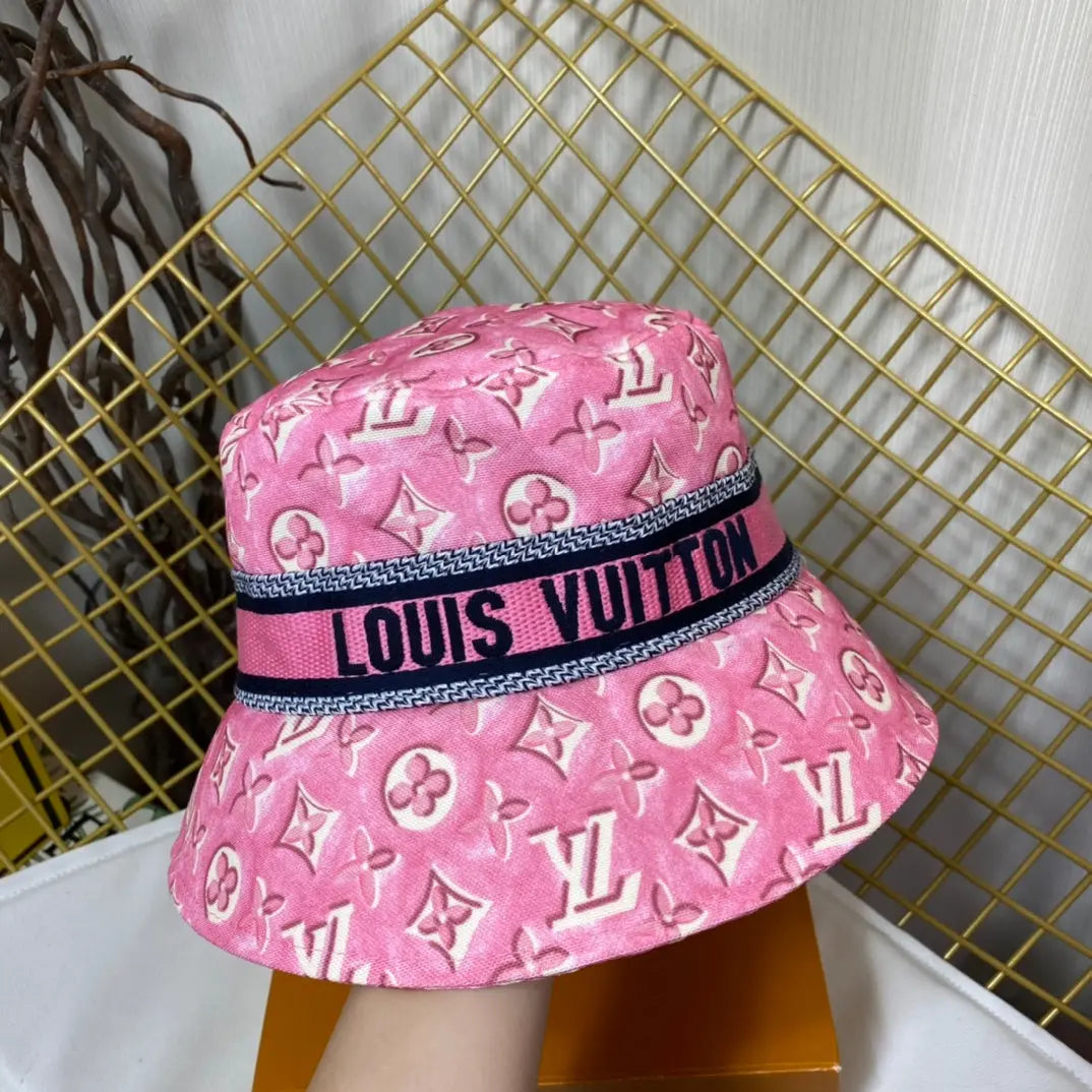 Luxury Monogram Webbing Bucket Hat-s2 mysite