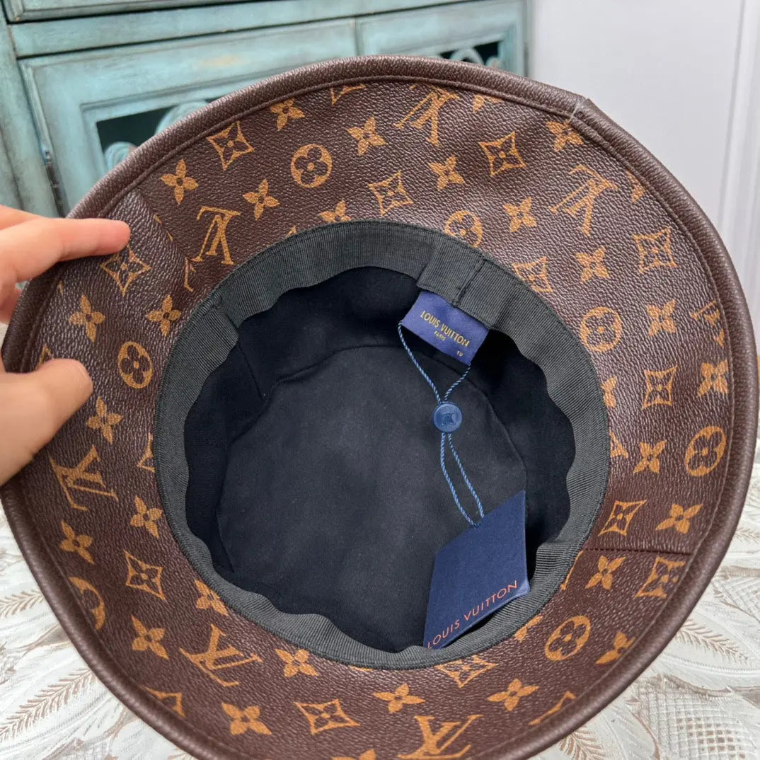 Luxury Luxury Monogram Bucket Hat & Cap Set-s2 mysite