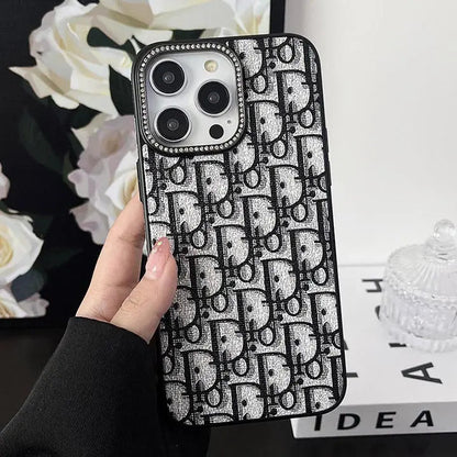 Luxe Fabric Sparkle surround iPhone case-s2 mysite