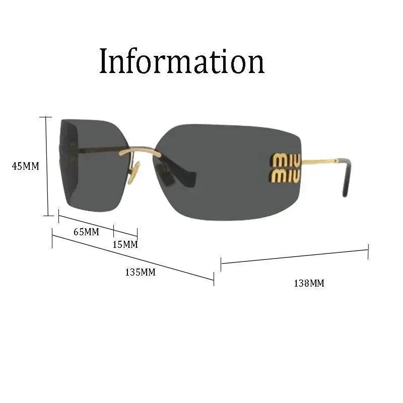Fashionable frameless sunglassess-sss62 mysite