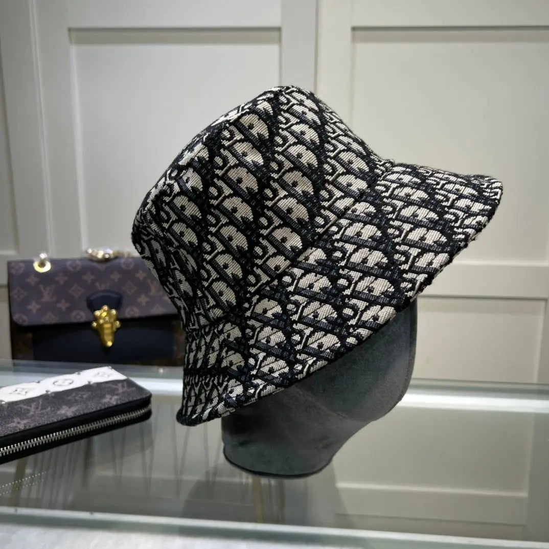 Classic Vintage Oblique Monogram Bucket Hat-s2 mysite