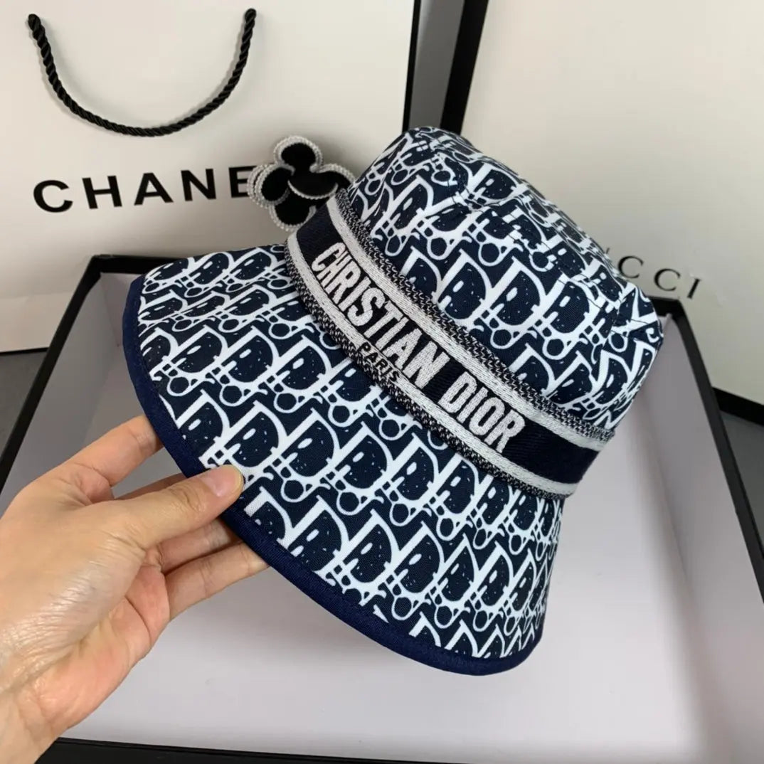 Classic Vintage Embroidered Webbing Bucket Hat-s2 mysite