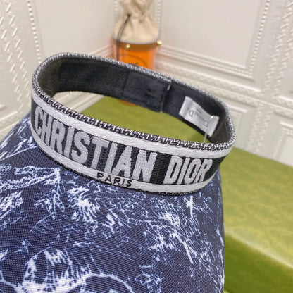 ClassicVintage Ribbon Straw Visor Hat-s2 mysite