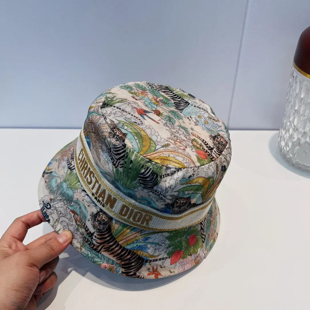 ClassicVintage Jungle Tiger Bucket Hat-s2 mysite