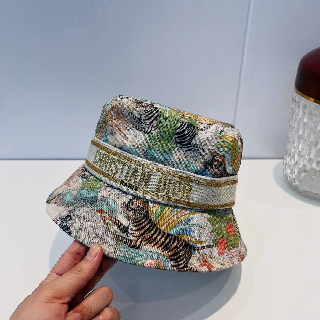 ClassicVintage Jungle Tiger Bucket Hat-s2 mysite