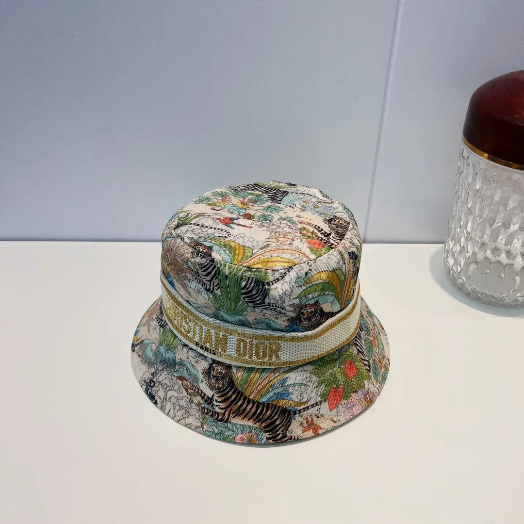 ClassicVintage Jungle Tiger Bucket Hat-s2 mysite