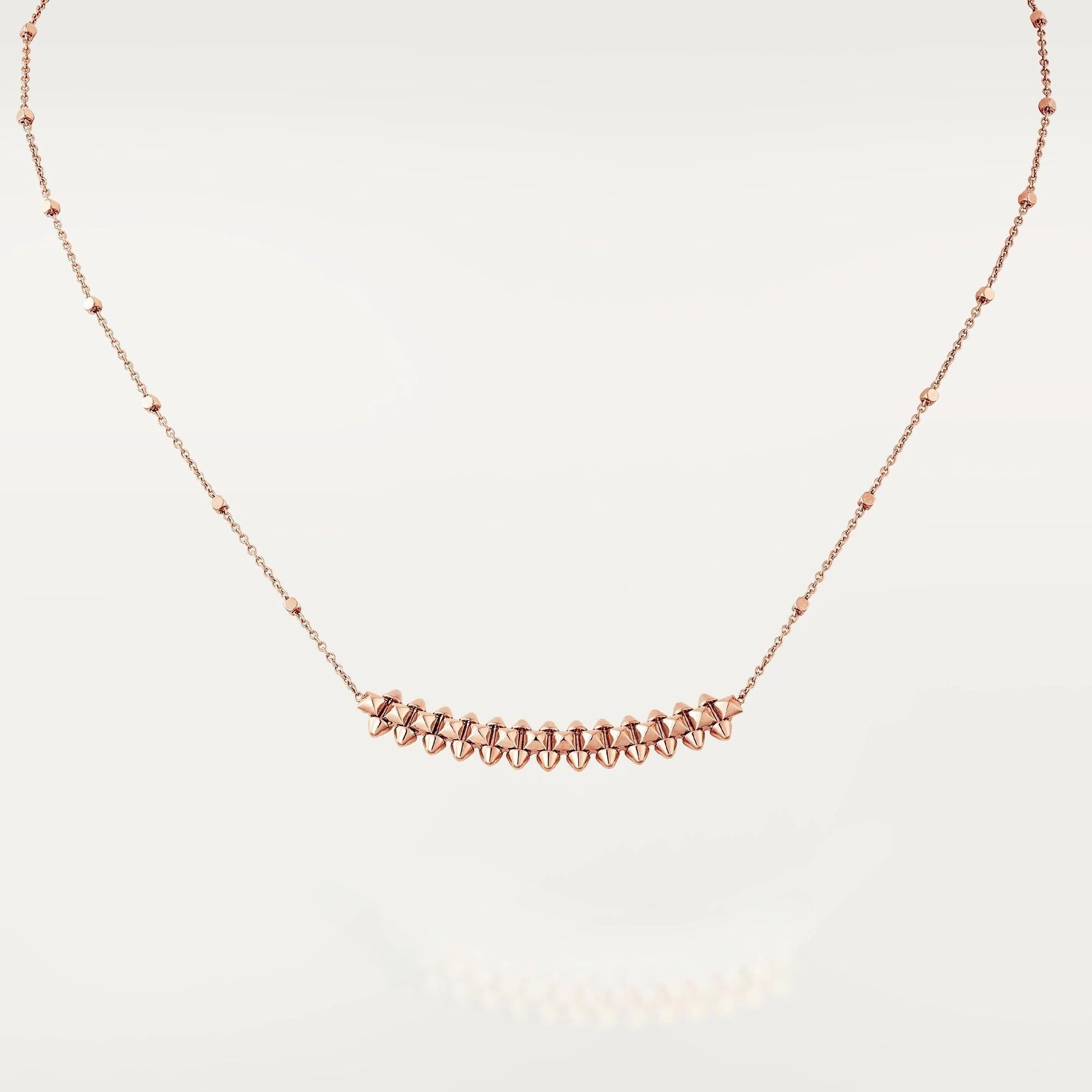 CLASH PINK GOLD NECKLACE mysite
