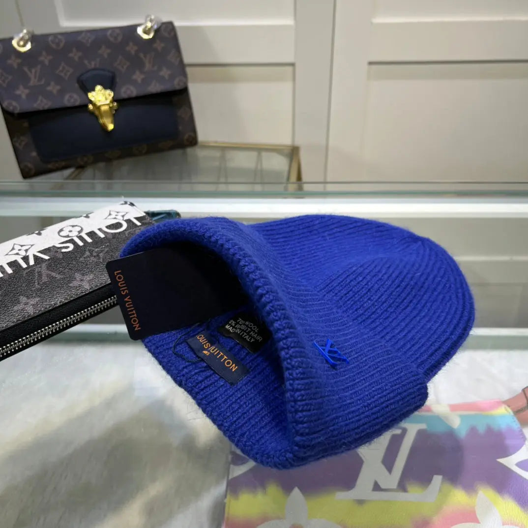 Luxury Embroidered Wool Beanie | Luxury Designer Winter Hat-s2 mysite