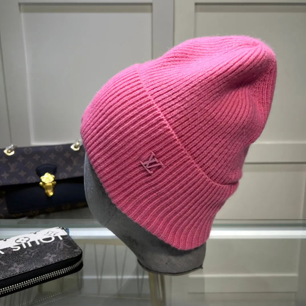 Luxury Embroidered Wool Beanie | Luxury Designer Winter Hat-s2 mysite