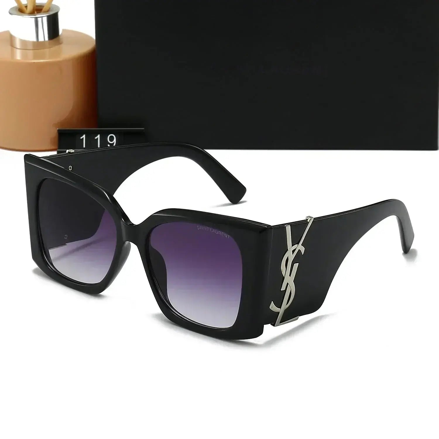 Luxury Large Frame Sunglasses Y-018s-sss62 mysite