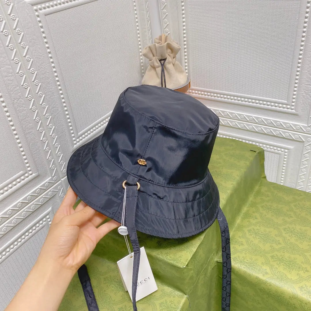 Classic GG Monogram Double-Sided Strap Bucket Hat-s2 mysite