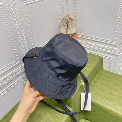Classic GG Monogram Double-Sided Strap Bucket Hat-s2 mysite